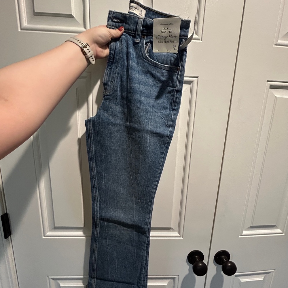 Abercrombie Vintage Flair Blue Jeans
